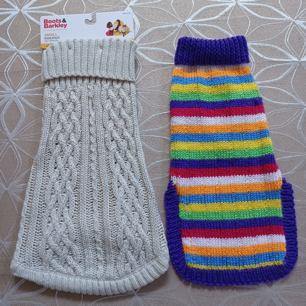 Bundle 2 Dog Sweaters!